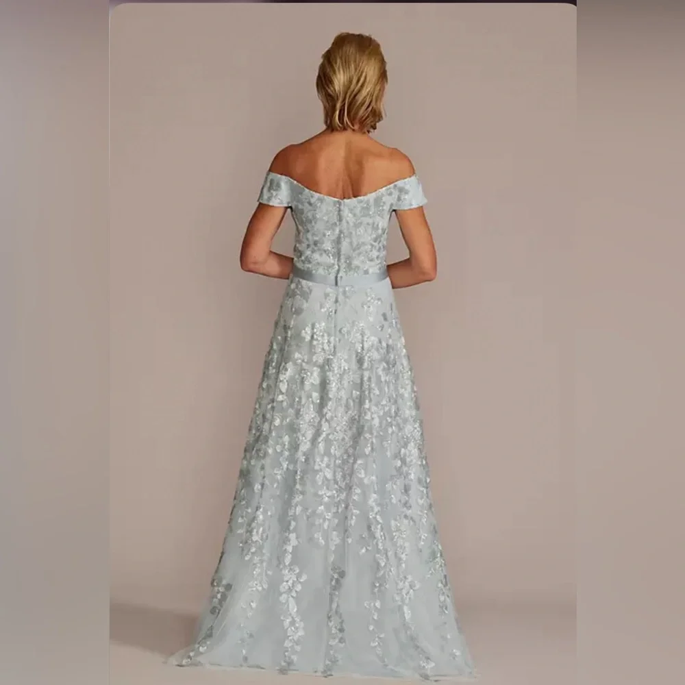 David’s Bridal Oleg Cassini Dress ALTERED - Picture 2 of 4